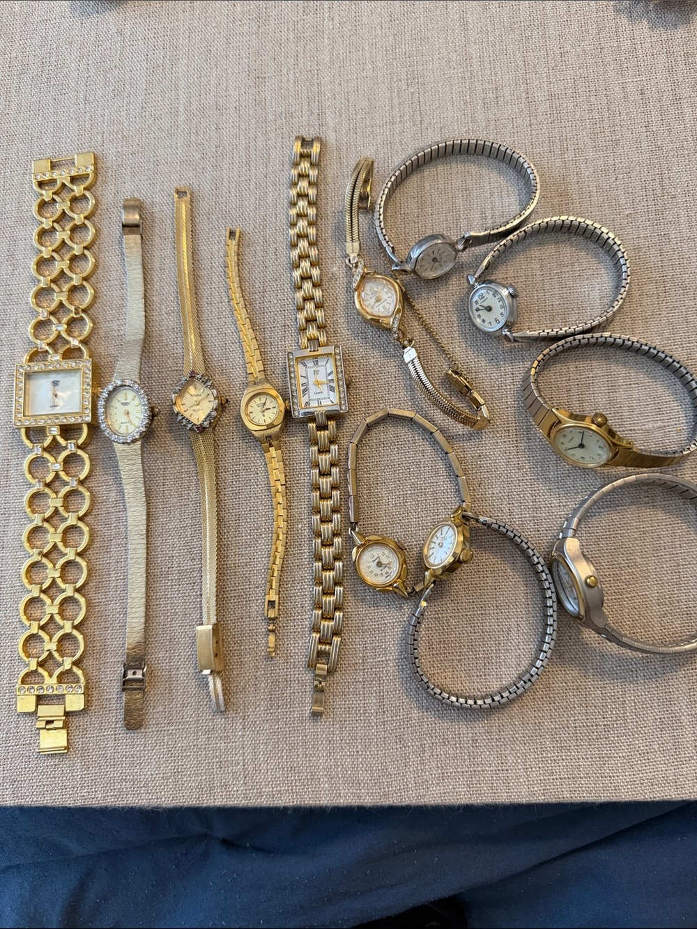 Gold and Silver Mix Women's Bracelet Watches - Assorted Styles Vintage